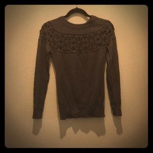 Cutout long sleeve sweater from Urban Outfitters
